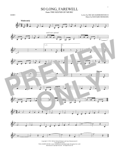 So Long, Farewell von Richard Rodgers (Download) 