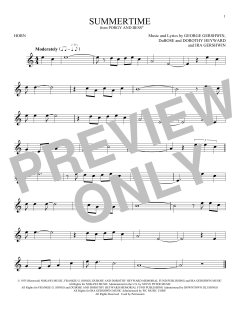 Summertime von DuBose Heyward (Download) 
