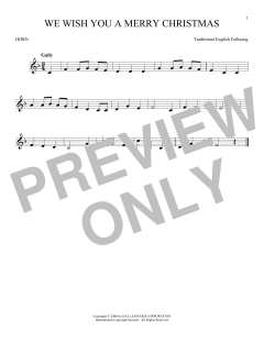 We Wish You A Merry Christmas von Traditional English Folksong (Download) 