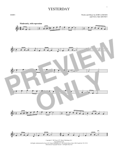 Yesterday von The Beatles (Download) 