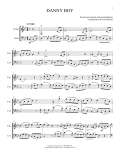 Danny Boy von Frederic Edward Weatherly (Download) 