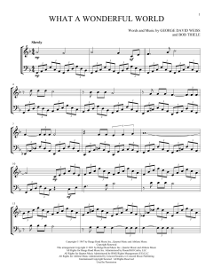 What A Wonderful World von Louis Armstrong (Download) 