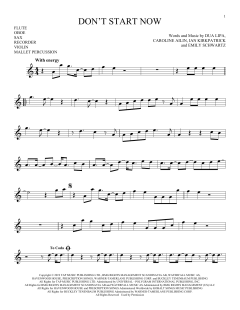Don't Start Now von Dua Lipa (Download) 