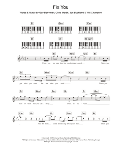 Fix You von Coldplay (Download) 