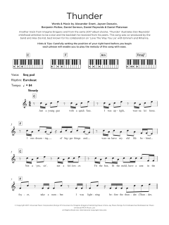 Thunder von Imagine Dragons (Download) 