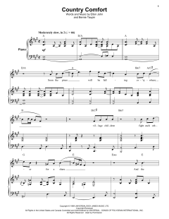 Country Comfort von Elton John (Download) 