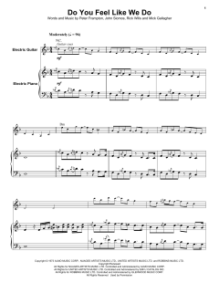 Do You Feel Like We Do von Peter Frampton (Download) 