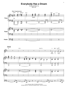 Everybody Has A Dream von Billy Joel (Download) 