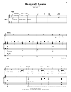 Goodnight Saigon von Billy Joel (Download) 