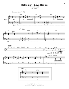 Hallelujah, I Love Her So von Peggy Lee (Download) 