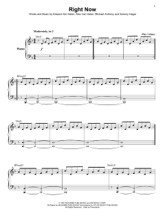 Right Now von Van Halen (Download) 