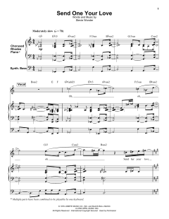 Send One Your Love von Stevie Wonder (Download) 