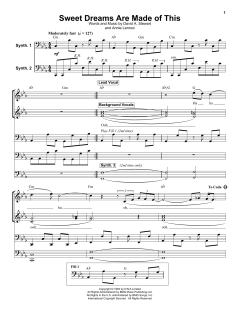 Sweet Dreams von Eurythmics (Download) 