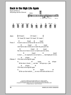 Back In The High Life Again von Stevie Winwood (Download) 