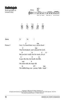 Hallelujah von Leonard Cohen (Download) 