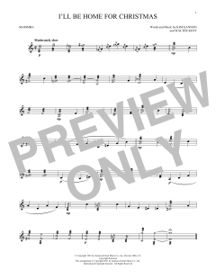 I'll Be Home For Christmas von Kim Gannon (Download) 