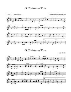 O Christmas Tree von Traditional German Carol (Download) 