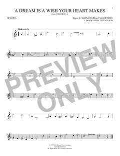 A Dream Is A Wish Your Heart Makes von Ilene Woods (Download) 