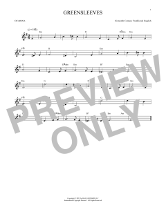 Greensleeves von Traditional English (Download) 