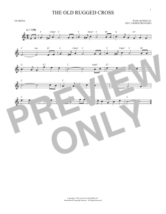 The Old Rugged Cross von Rev. George Bennard (Download) 