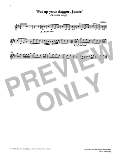 Put up your dagger, Jamie von Trad. Scottish (Download) 