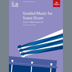 Sicilienne from Graded Music for Snare Drum, Book IV von Ian Wright (Download) 