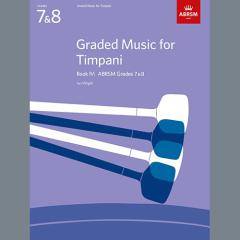 Tchaikovsky Plus from Graded Music for Timpani, Book IV (Download) 