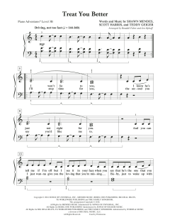 Treat You Better von Teddy Geiger (Download) 