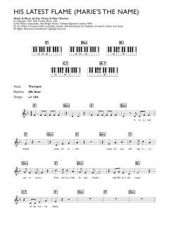 (Marie's The Name) His Latest Flame von Elvis Presley (Download) 