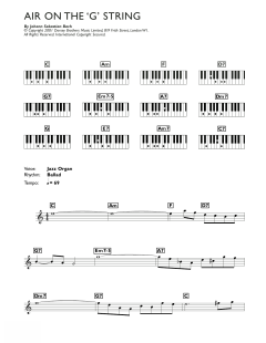 Air On The G String von Johann Sebastian Bach (Download) 