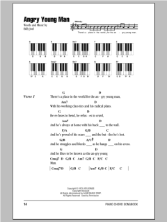Angry Young Man von Billy Joel (Download) 