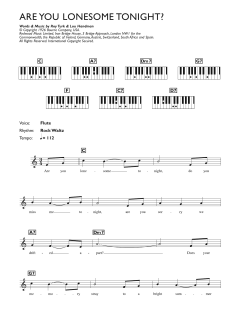 Are You Lonesome Tonight? von Elvis Presley (Download) 
