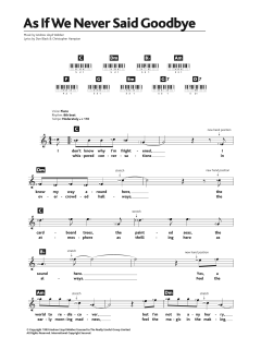 As If We Never Said Goodbye von Andrew Lloyd Webber (Download) 