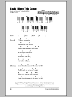 Could I Have This Dance von Anne Murray (Download) 