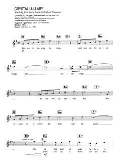 Crystal Lullaby von The Carpenters (Download) 