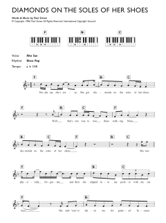 Diamonds On The Soles Of Her Shoes von Paul Simon (Download) 