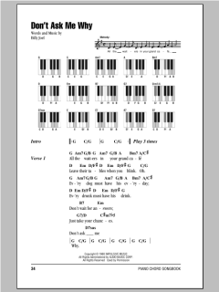 Don't Ask Me Why von Billy Joel (Download) 