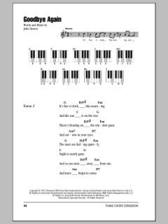 Goodbye Again von John Denver (Download) 