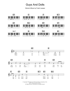 Guys And Dolls von Frank Loesser (Download) 
