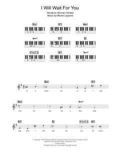 I Will Wait For You von Michel Legrand (Download) 