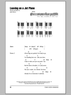Leaving On A Jet Plane von John Denver (Download) 