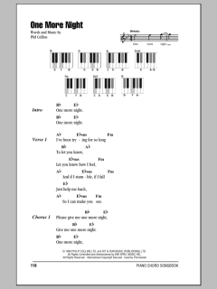 One More Night von Phil Collins (Download) 