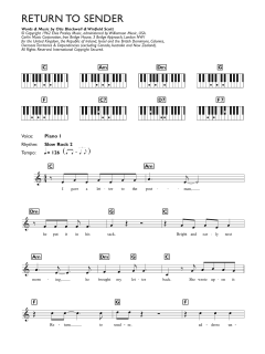 Return To Sender von Elvis Presley (Download) 