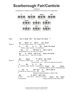 Scarborough Fair/Canticle von Simon & Garfunkel (Download) 