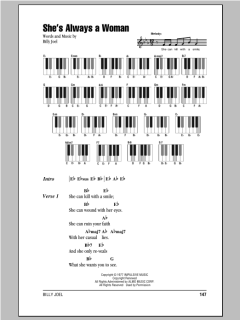She's Always A Woman von Billy Joel (Download) 