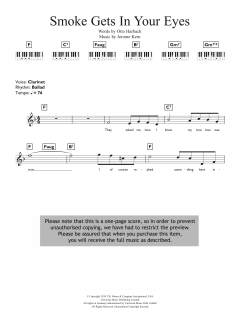 Smoke Gets In Your Eyes von The Platters (Download) 