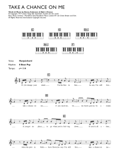 Take A Chance On Me von ABBA (Download) 