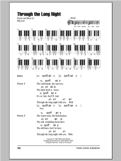 Through The Long Night von Billy Joel (Download) 