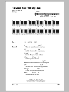 To Make You Feel My Love von Billy Joel (Download) 