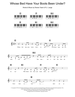 Whose Bed Have Your Boots Been Under? von Shania Twain (Download) 